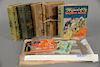 Group of miscellaneous books to include Frank Baum first edition books "The Wizard of Oz", "Queen Zixi of IX", "The Enchanted Island...