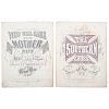 Confederate Sheet Music, Incl. "Who Will Care for Mother Now?" and "The Southern Cross"
