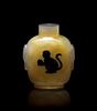 An Agate Snuff Bottle Height 2 inches.