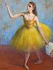 Louis Kronberg 'Ballerina in Yellow' Pastel