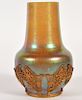 Marcel Bing Attr. to Art Nouveau Glass Vase