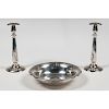 Towle Sterling Bowl and Candlesticks, Lady Diana