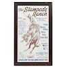 The Stampede Ranch Advertising Poster