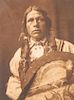 Edward Sheriff Curtis Plate of first: 8 3/4 x 6 1/2 inches