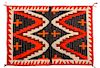 Navajo Transitional Weaving 58 x 75 1/2 inches