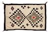 Navajo Saddle Blanket 48 1/2 x 31 1/2 inches