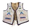 Sioux Beaded Vest Height 24 inches