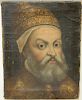 Portrait painting of a man with a beard, 16th/17th century, unsigned, 