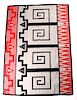 Rare Navajo Indian Pattern Pendleton Wool Blanket