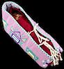 Cheyenne FULLY Beaded Cradle Papoose Montana