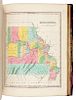 * MITCHELL, Samuel Augustus (1792-1868). Mitchell's New General Atlas. Philadelphia: S. Augustus Mitchell, 1862.