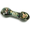 Russian Lacquered Phallus Form Hinged Box Erotic