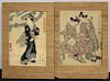 LOT Of Two Japanese Woodblock Prints.