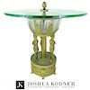 Neoclassical Three Graces French Empire Table