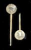 Lot of 2 Roman Bone Medical Spoons (Cochlearia)