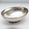 Oval Silverplate Bowl