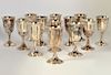 14 S. Kirk & Sons Sterling Water Goblets
