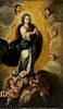 Pedro Carazo, Immaculate, Oil on canvas Pedro Carazo, Inmaculada, Óleo sobre lienzo
