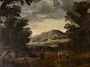 Probably Flemish school, 17th Century, Landscape, Oil on ca Escuela probablemente flamenca, del siglo XVII, Paisaje, Ól