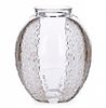 René Lalique, "Chardons" vase, Moulded and patinated glass René Lalique, Jarrón "Chardons", Vidrio moldeado y patinado