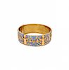 Barcelona bracelet in gold and enamel, early 20th Century Pulsera barcelonesa en oro y esmalte, de principios del sig
