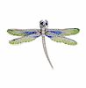 Dragonfly-shaped brooch Broche en forma de libélula