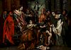 Flemish school, 17th Century, The Trial of Solomon, Oil on  Escuela flamenca del siglo XVII, El juicio de Salomón, Óleo