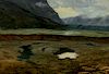 Nicolau Raurich, Nemi Reservoir , Oil on canvas Nicolau Raurich, Pantano de Nemi , Óleo sobre lienzo