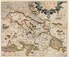 * SAXTON, Christopher (ca 1540-ca 1610), and William KIP (fl.1598-1610). A group of two maps, pertaining to Flint and Westmorela