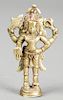 Brass Vishnu Statue, circa 1800-1850