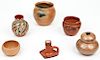 Collection of Vintage Southwest Redware Pottery