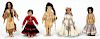 Collection of 5 Southwest Dolls in Traditional Folk Costume