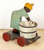 Folk Art Automated Washer Woman Trade Shop Sign or Toy