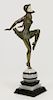 CHIPARUS, Demetre. Bird Dancer. Bronze Sculpture.