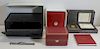 Grouping of (4) Couture Watch Boxes Inc. Cartier.