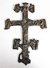 A Cast Iron Cross Length 13 inches.