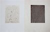 * Mark Tobey, (American, 1890-1976), Psaltery, 1st Form and Psaltery, 2nd Form (two works)