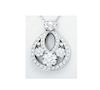 Van Cleef Arpels 18k Fleurette Diamond Pendant Necklace