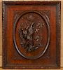 CONTINENTAL RELIEF CARVED OAK PANEL CIRCA 1880
