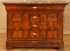 FRENCH LOUIS PHILIPPE CROTCH MAHOGANY CHEST