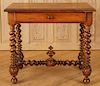 19TH CENTURY FRENCH WALNUT OCCASIONAL TABLE