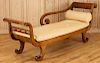 INTERESTING EARLY 19TH CENT. CHAISE LOUNGE