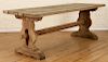RUSTIC FRENCH OAK FARM TABLE MORTISE AND TENON