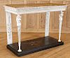 LATE 19TH C. SWEDISH STYLE CARVED CONSOLE TABLE