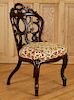 AMERICAN 19TH C. JOHN HENRY BELTER ROSEWOOD CHAIR