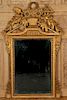 ROCOCO STYLE GILT WOOD MIRROR CARVED FRAME