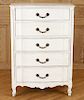 FRENCH PROVINCIAL STYLE CHEST OF DRAWERS
