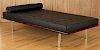 LEATHER CHAISE LOUNGE MANNER MIES VAN DER ROHE