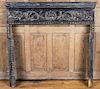 GEORGIAN STYLE FIRE PLACE MANTEL CARVED FRIEZE