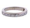 14K Gold Diamond Half Band Wedding Ring